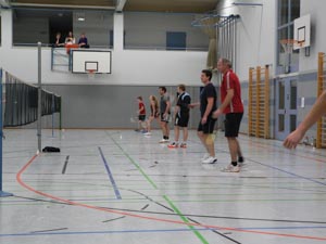Badminton-Spieler