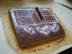 Torte Badminton