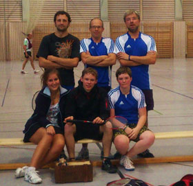 die Manschaft des SC Burgberg