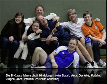 Die Spieler der Spielgemeinschaft Skiclub Burgberg / TV Hindelang
