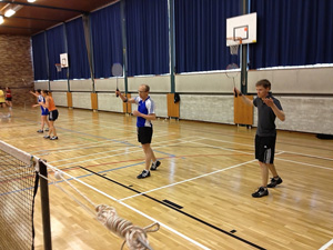 Badminton Spieler